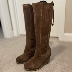 Ariat Ryman Suede Wedge boots